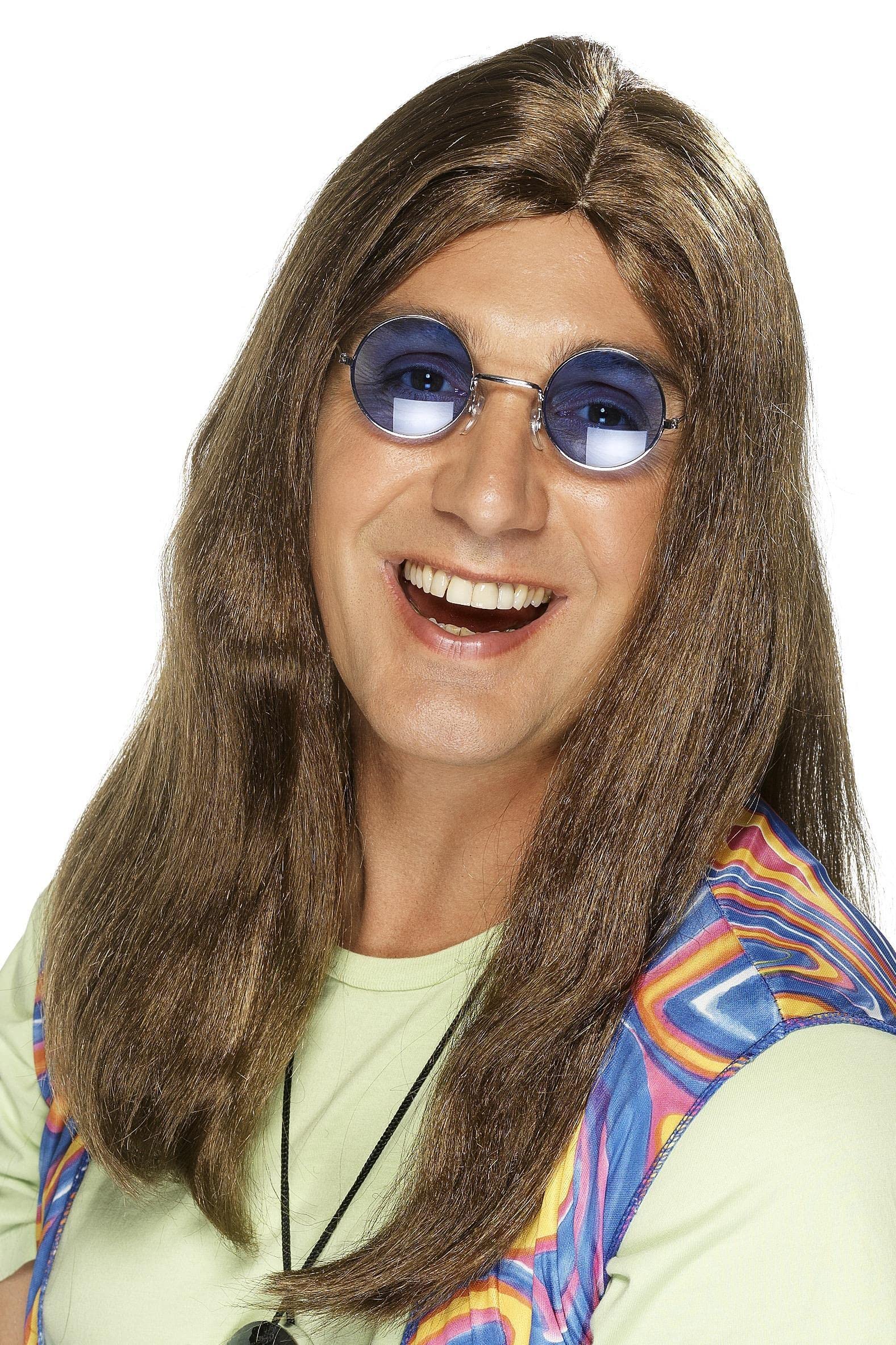 Smiffys Long Straight Neil Wig