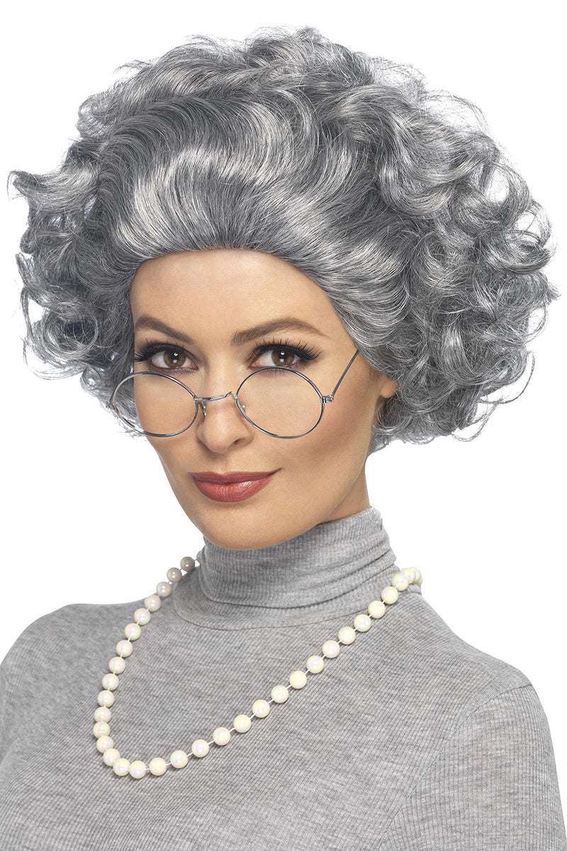 Smiffys Granny Kit, Grey