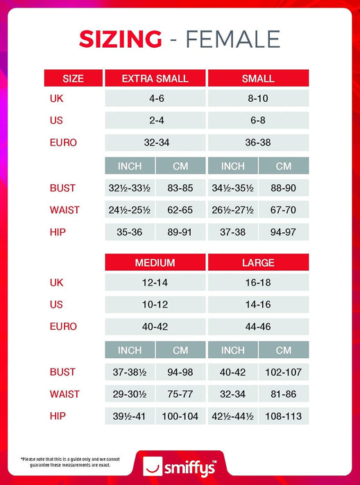 Smiffys Escaped Prisoner Costume, Orange, L - Size 42-44