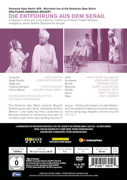 Mozart: Entfuhrung Aus Dem Serail