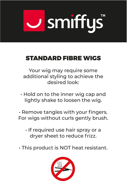 Smiffys 40s Pin Up Wig, Blonde
