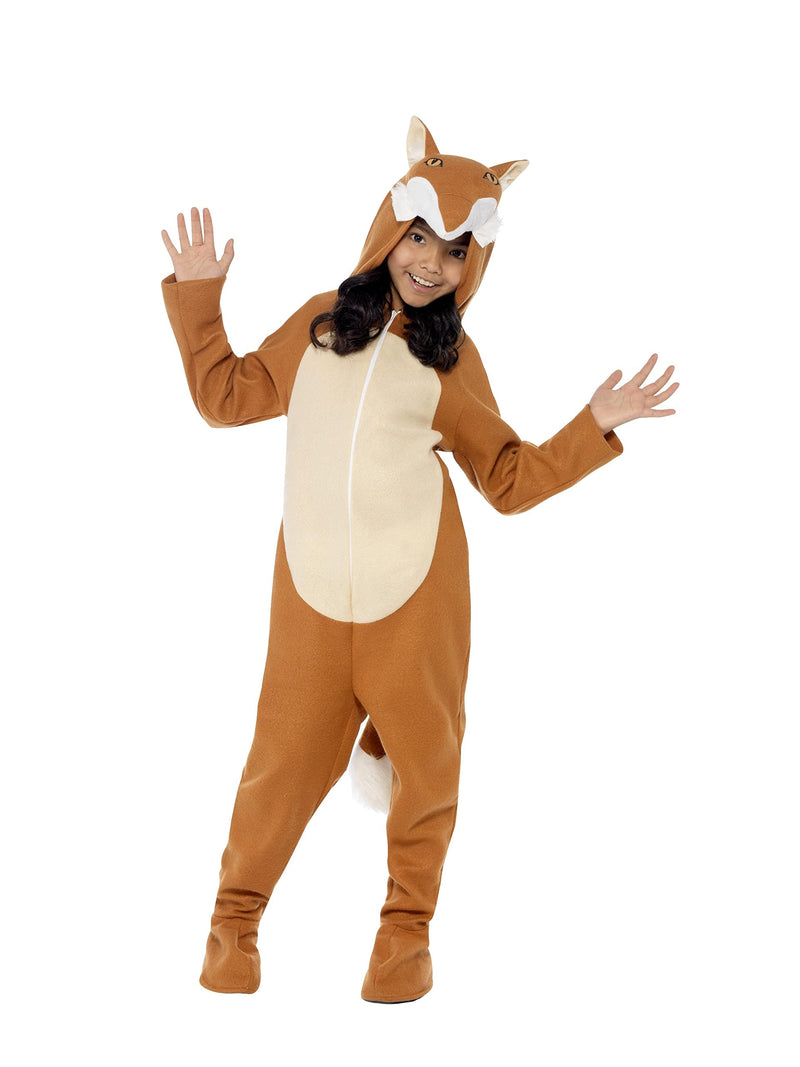 Smiffys Fox Costume, Orange (Size S)