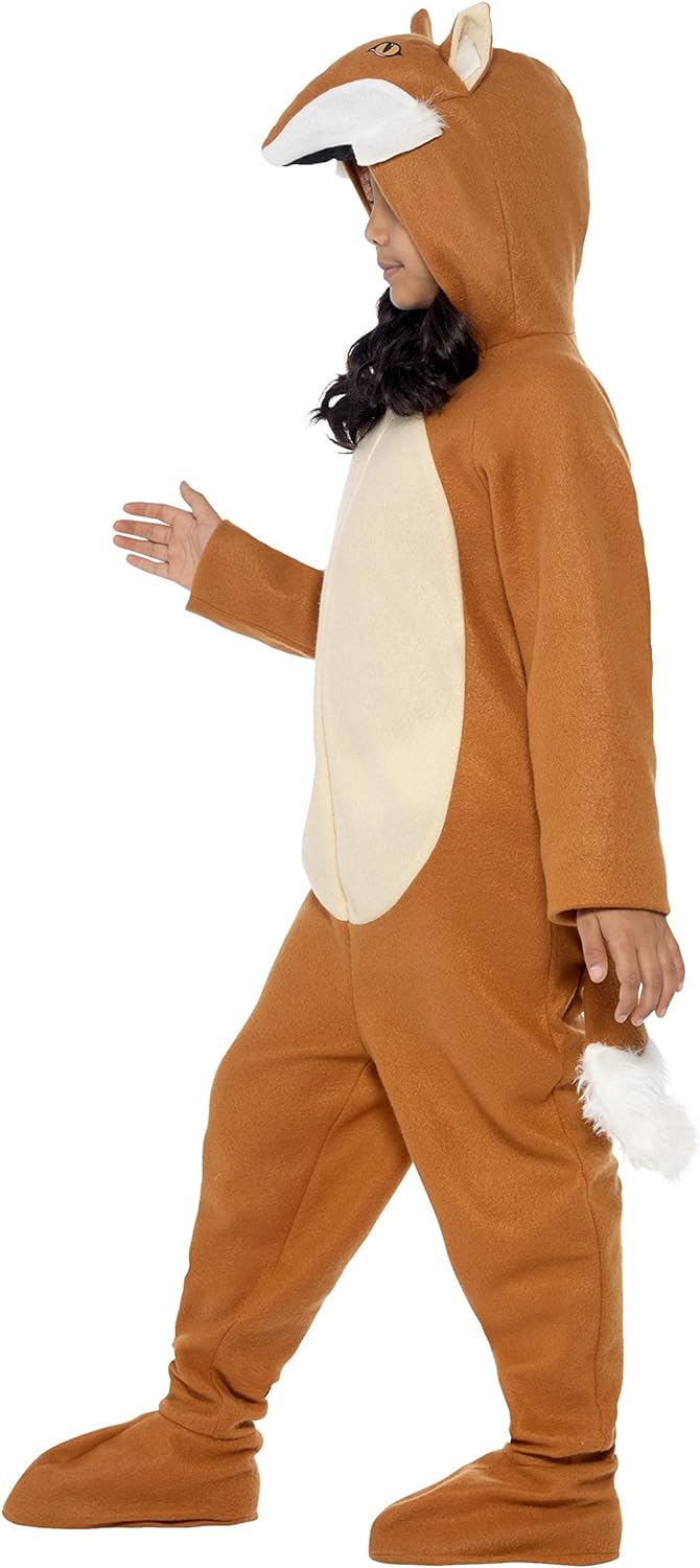Smiffys Fox Costume, Orange (Size S)