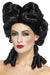 Smiffys Deluxe Gothic Baroque Wig, Black