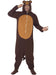 Smiffys Monkey Costume, Brown All In One with Hood, Party Animals Fancy Dress, Animal Dress Up Costumes