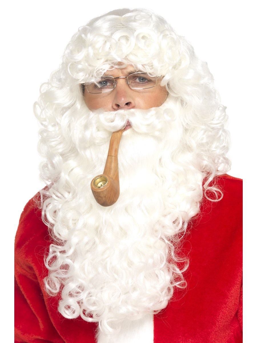 Smiffys Santa Dress Up Kit, White