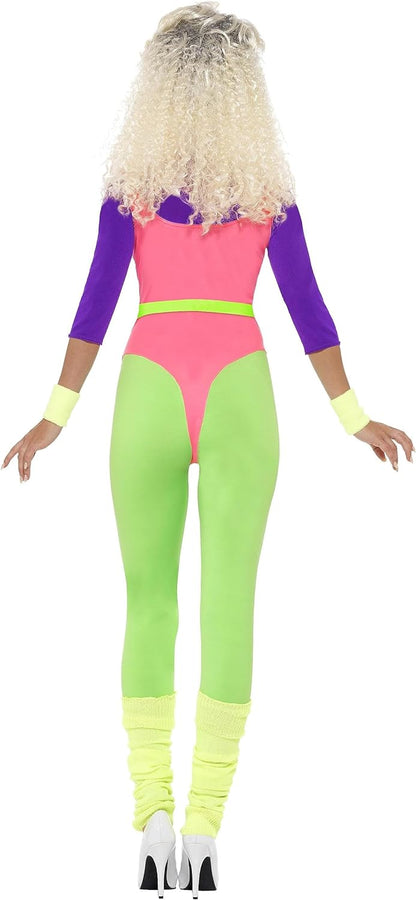Smiffy's Women's 80's Work Out Costume
