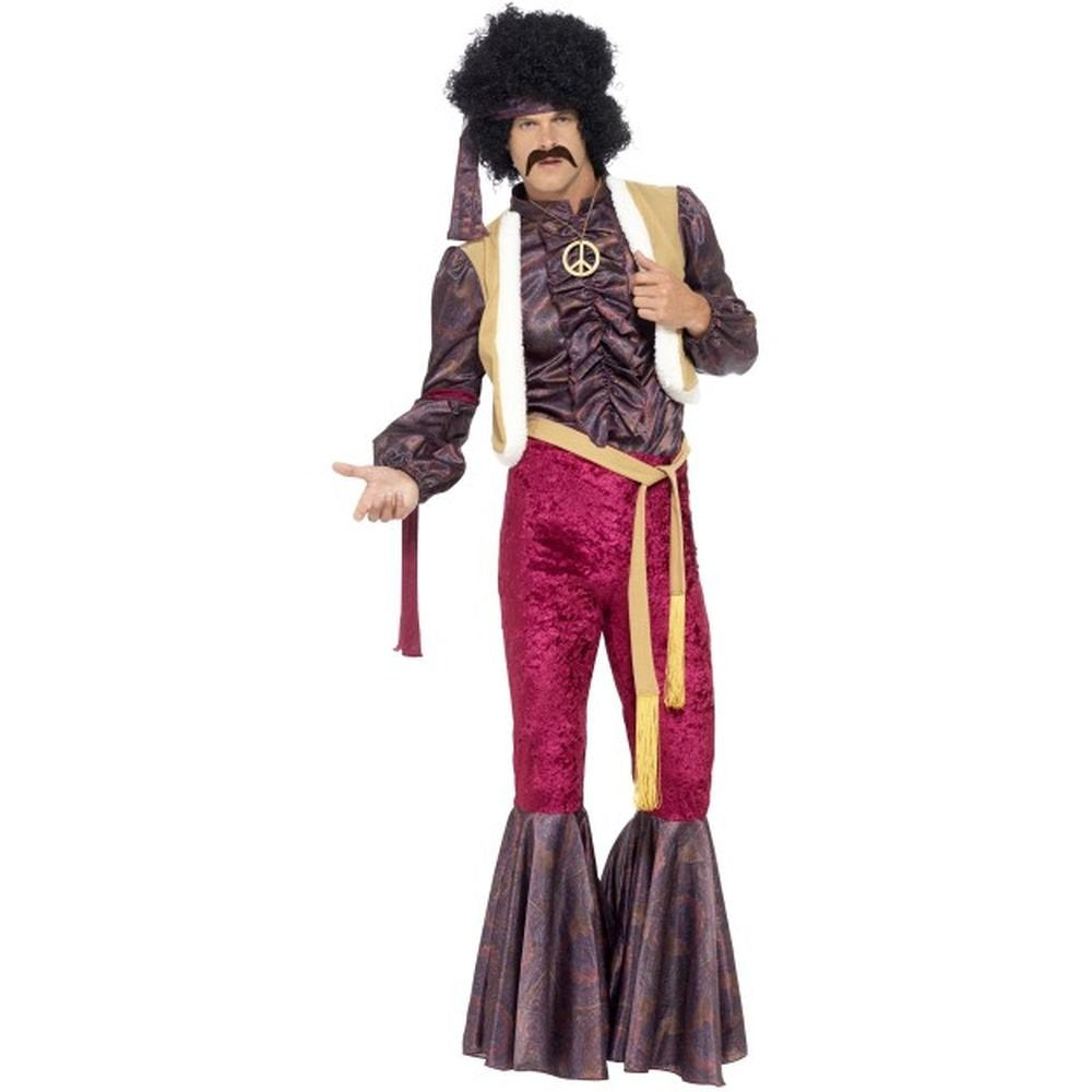 Smiffy's Men's 70's Psychedelic Rocker Costume