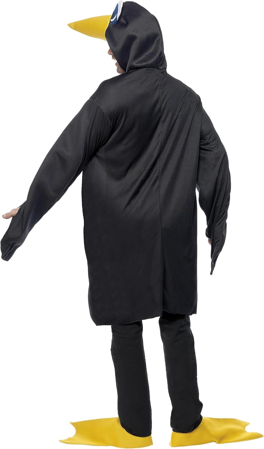 Smiffy's Men's Penguin Costume In and with Bodysuit with Bow Tie and Bootcovers