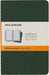 Moleskine Cahier Journal, Notebook with Ruled Pages, Cardboard Cover with Visible Cotton Stiching, Colour Myrtle Green, Pocket 9 x 14 cm, 64 Pages Pocket Myrtle Green