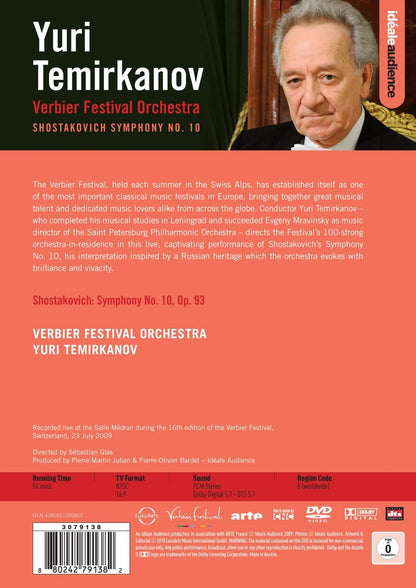 Shostakovich: Symphony No.10 (Symphony No.10: Verbier Festival 2009)