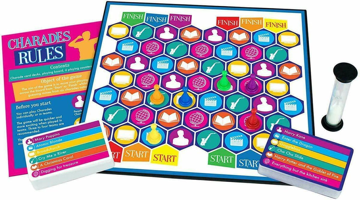 Cheatwell Games - Family Charades Party Game - Includes 1000 Charades - Perfect for Groups and Family Game Nights - For Ages 12+