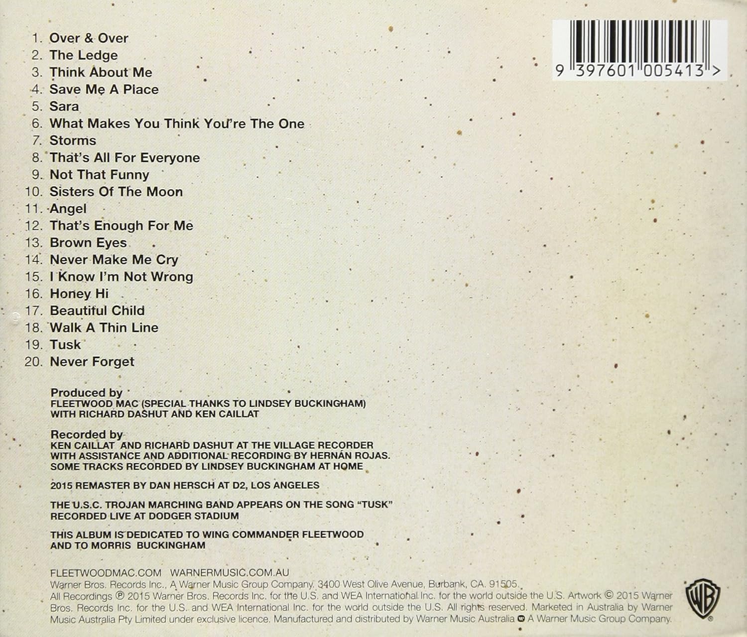 TUSK - FLEETWOOD MAC