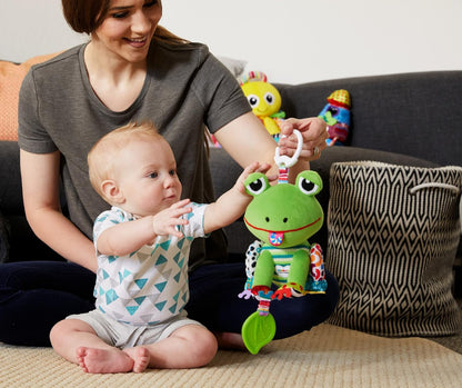 Toomies Tomy Pic and Pop Push Along Baby Toy, Toddler Ball Popper with Ball Launcher and Collector, Suitable For 18 Months, 2 and 3 Year Old Boys and Girls