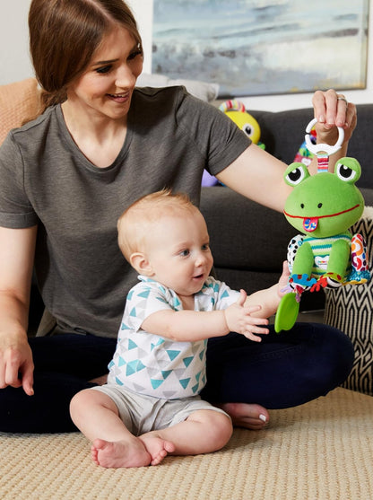 Toomies Tomy Pic and Pop Push Along Baby Toy, Toddler Ball Popper with Ball Launcher and Collector, Suitable For 18 Months, 2 and 3 Year Old Boys and Girls