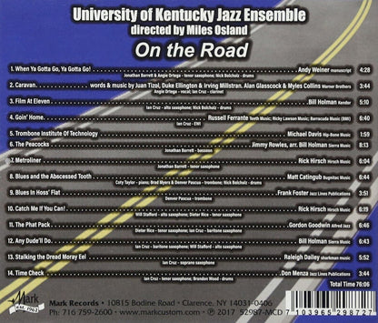University Of Kentucky Jazz Ensemble - On The Road