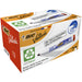 Bic Velleda 1701 Ecolutions Whiteboard Pens, Red - Box of 12 - Dry Erase Pens for Whiteboards in School or office