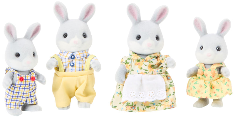 Sylvanian Families - 04030 - Familia Conejo Colita de Algodón (EPI