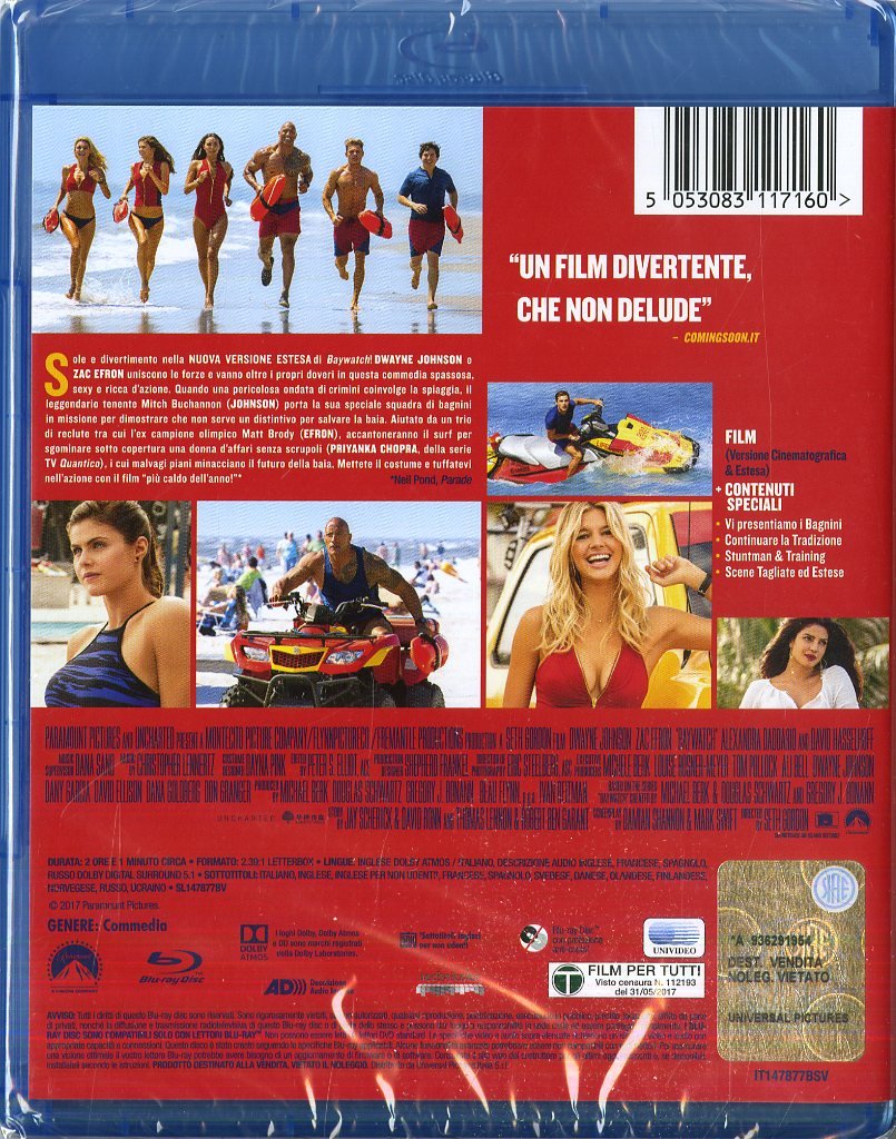 baywatch-blu-ray BluRay Italian Import