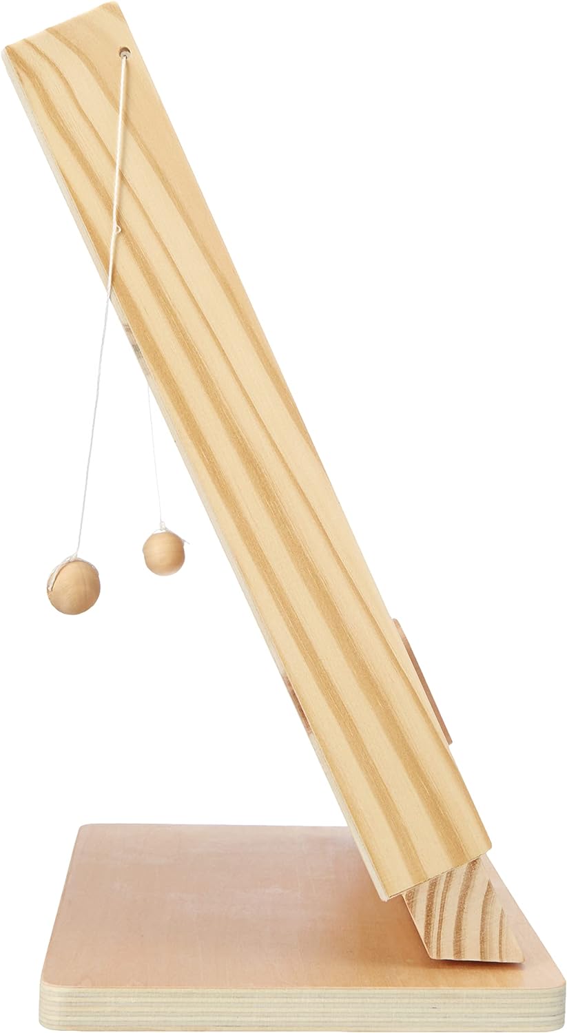 Fischer Small Foot Climbing Game Made of Wood with Marked Paths, Motor Skills Toy can be Placed on Any Tabletop, 4603, One Colour, One Size