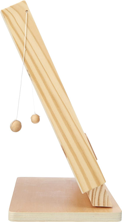 Fischer Small Foot Climbing Game Made of Wood with Marked Paths, Motor Skills Toy can be Placed on Any Tabletop, 4603, One Colour, One Size