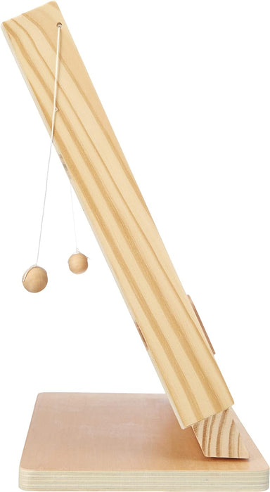 Fischer Small Foot Climbing Game Made of Wood with Marked Paths, Motor Skills Toy can be Placed on Any Tabletop, 4603, One Colour, One Size