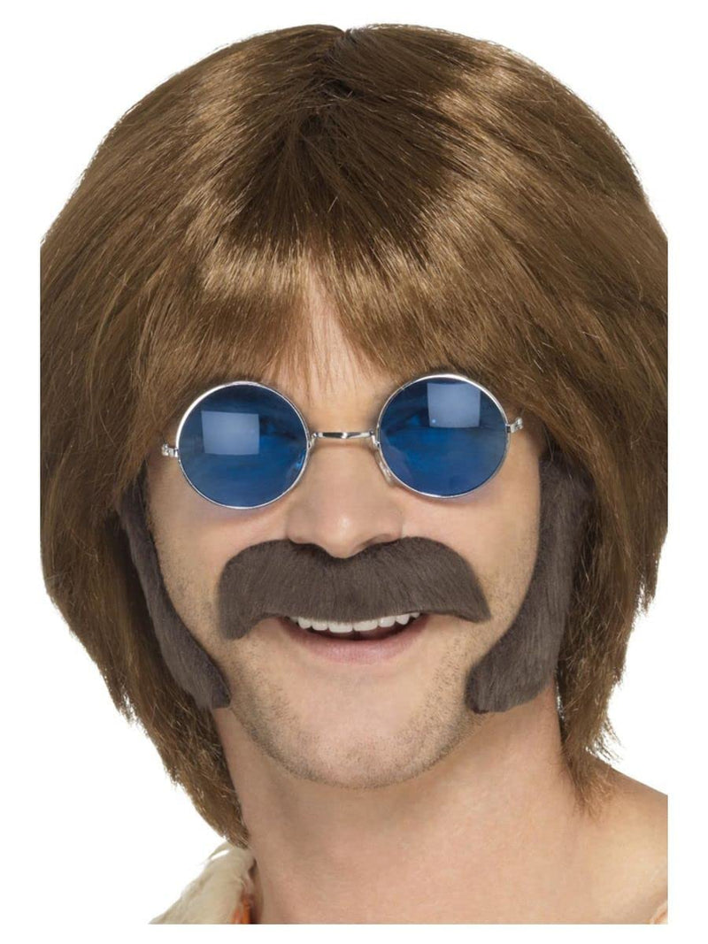 Smiffys Hippie Disguise Set, Brown