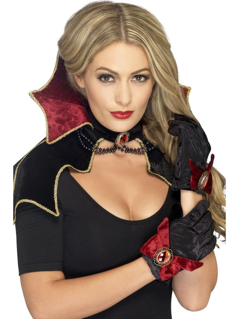 Smiffys Fever Vamp Kit, Black