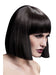 Smiffys Fever Lola Wig, Brown