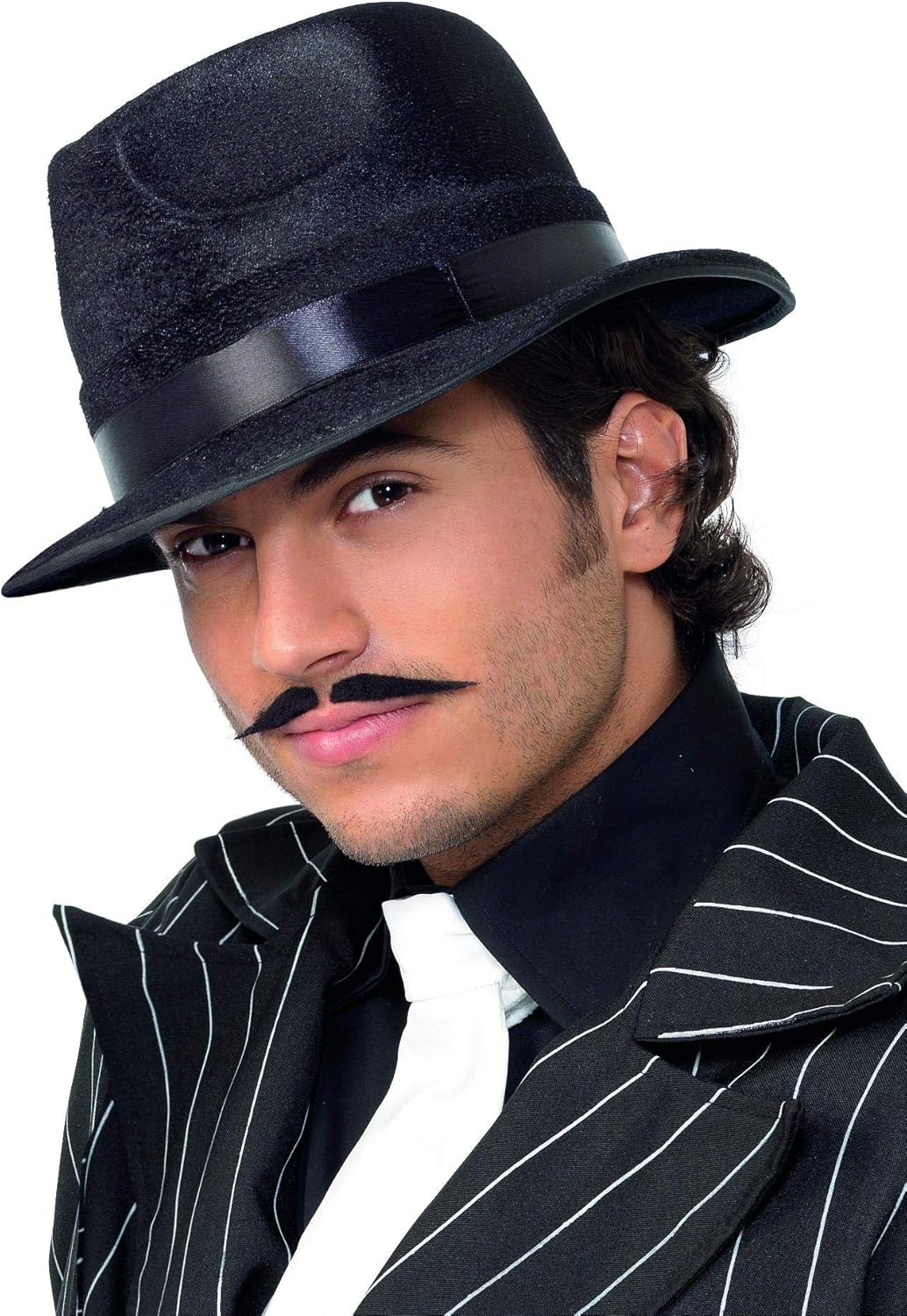 Smiffys Indestructible Fedora Hat, Black