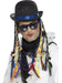 Smiffys Chameleon Bowler Hat, Black