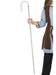 Smiffys Shepherds Extendable Staff, White