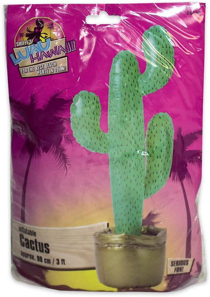 Smiffys Inflatable Cactus, Green