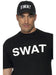 Smiffys SWAT Baseball Cap, Black