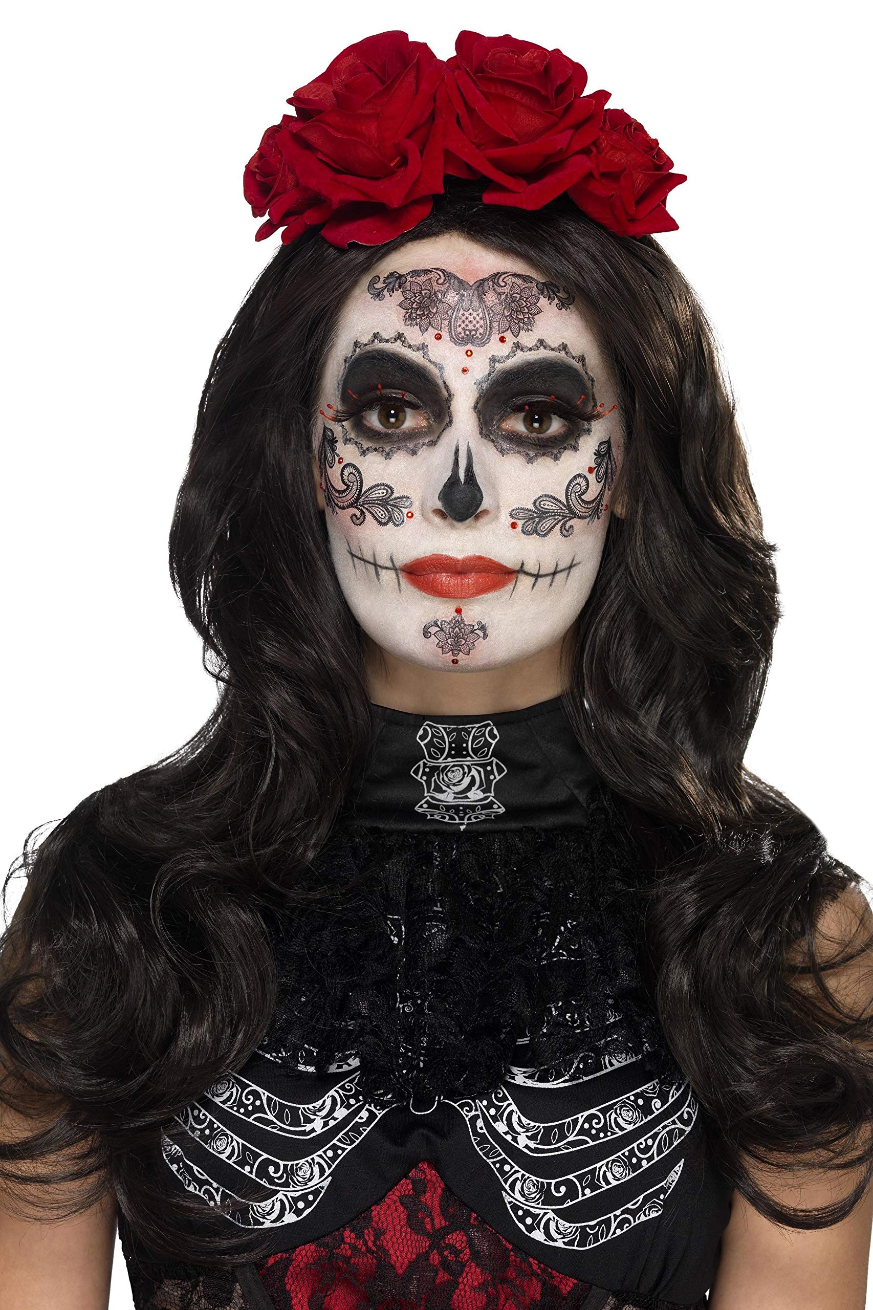 Smiffys Smiffys Make-Up FX, DOTD Glamour Kit, Grease, Blac