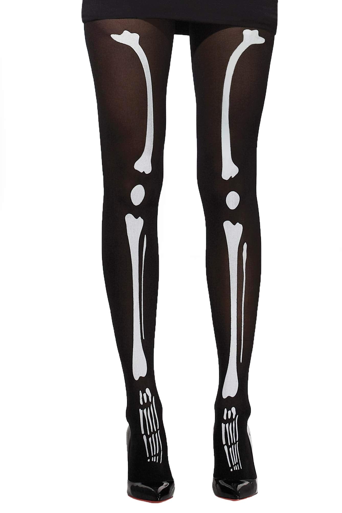 Smiffys Opaque Tights, Black