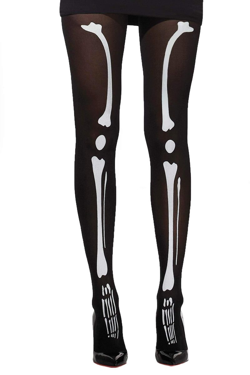Smiffys Opaque Tights, Black