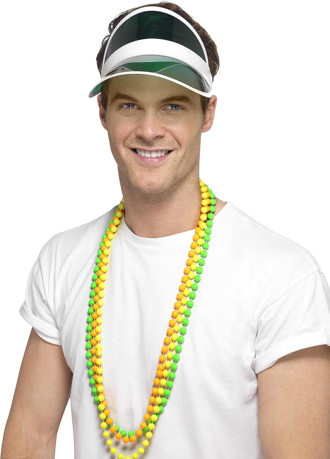 Smiffys 80s Sun Visor, Green