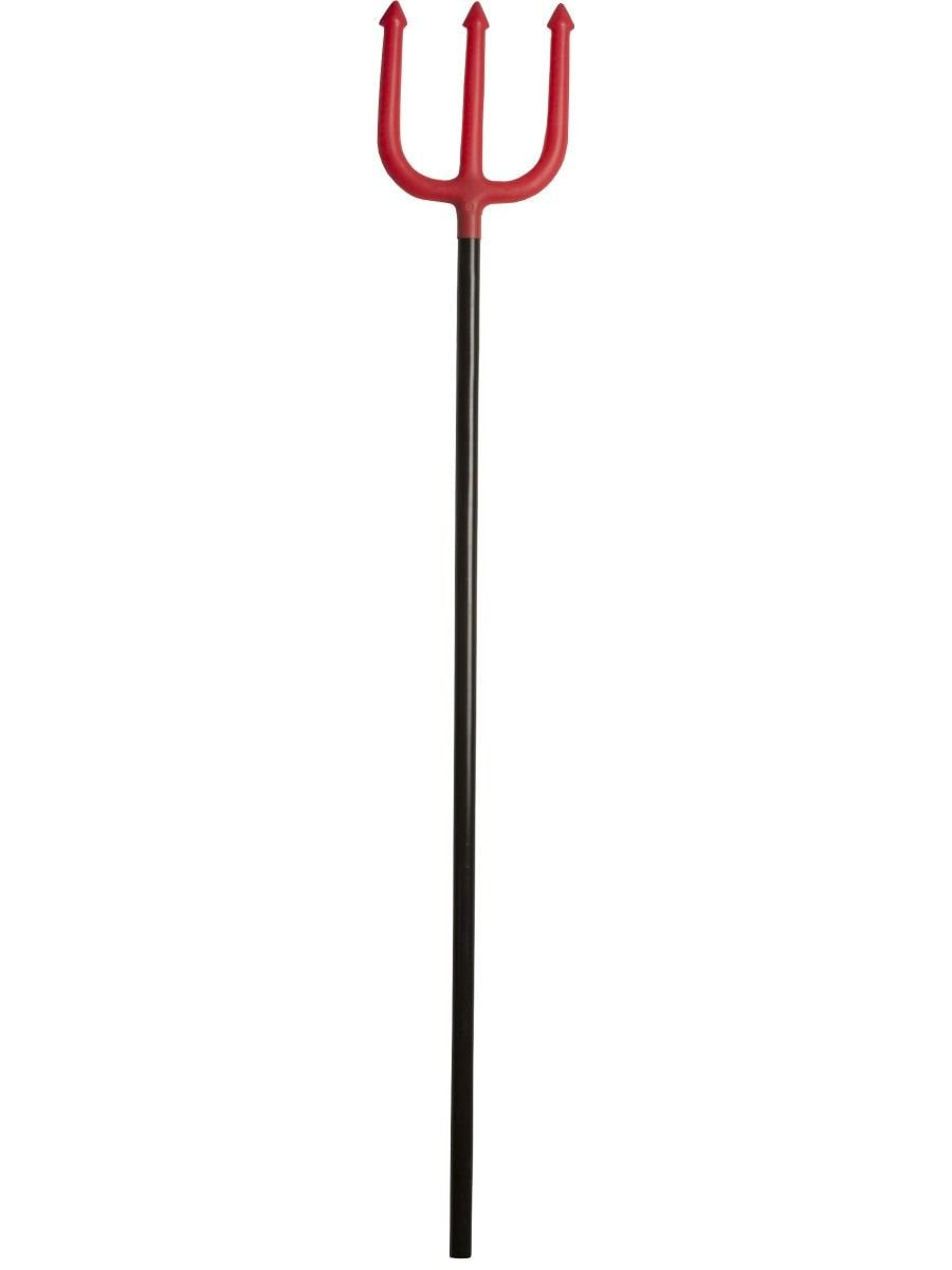 Smiffys Devil Trident, Red & Black