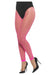 Smiffys Footless Net Tights, Neon Pink