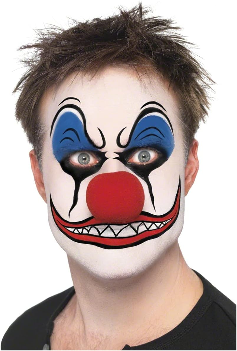 Smiffys Smiffys Make-Up FX, Clown Kit, Multi-Coloured