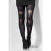 Smiffys Opaque Tights, Black