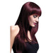 Smiffys Fever Sienna Wig, Black Cherry