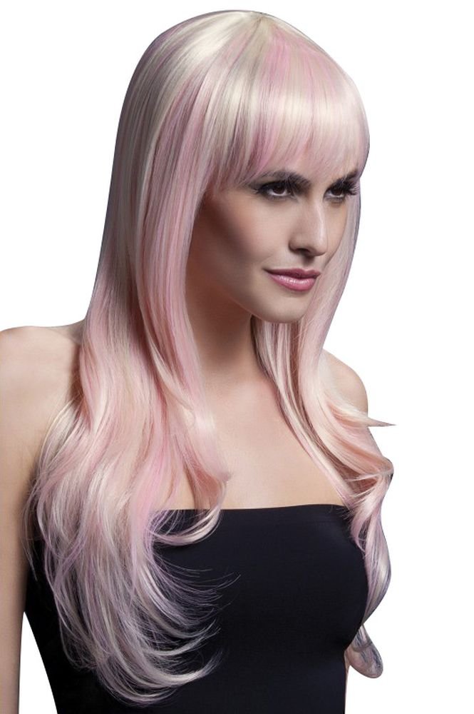 Smiffys Fever Sienna Wig, Blonde Candy