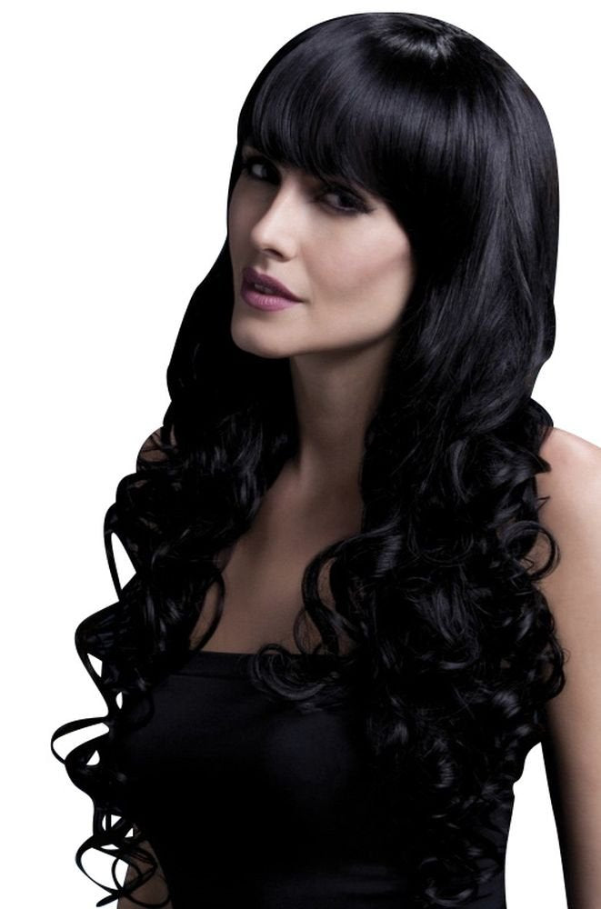 Smiffys Fever Isabelle Wig, Black