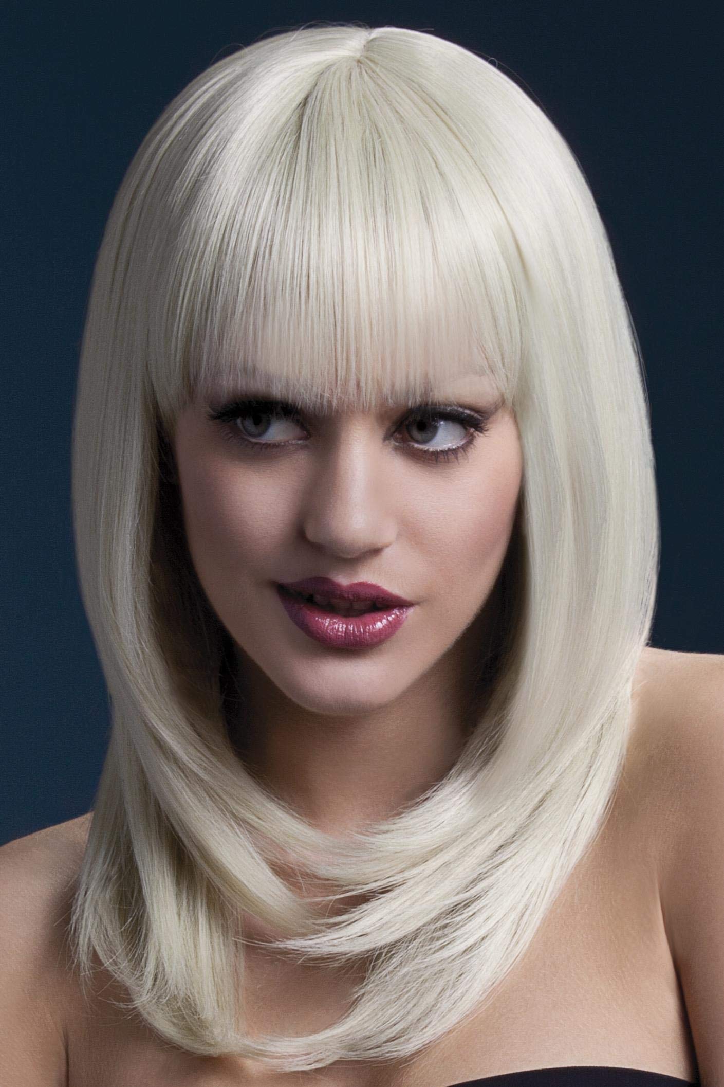 Smiffys Fever Tanja Wig, Blonde