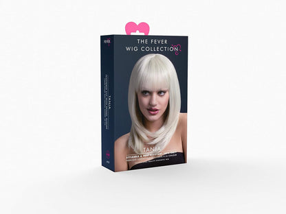Smiffys Fever Tanja Wig, Blonde
