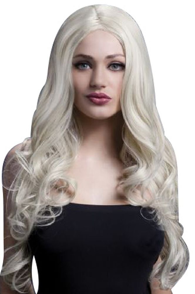 Smiffys Fever Rhianne Wig, Blonde