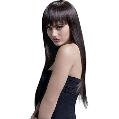 Smiffys Fever Jessica Wig, Brown