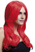 Smiffys Fever Khloe Wig, Neon Red